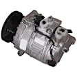 9641833 A/C Compressor, With Clutch, 6-Groove Pulley, 6.0L, 12Cyl