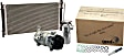 2008 Toyota RAV4 - 4-Piece Kit A/C Compressor, With Clutch, 7-Groove Pulley, 3.5L 6Cyl, GPD OE Replacement Includes (1) A/C Compressor, (1) A/C Condenser, and (1) A/C Service Kit (A/C Expansion Valve and A/C O-Ring and Gasket Seal Kit)