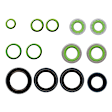 9641957A 4-Piece Kit A/C Compressor, With Clutch, 7-Groove Pulley, GPD OE Replacement, Includes (1) A/C Compressor, (1) A/C Expansion Valve, (1) A/C O-Ring and Gasket Seal Kit and (1) A/C Condenser
