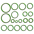 9641960 4-Piece Kit A/C Compressor, With Clutch, 7-Groove Pulley, 3.0L, 6Cyl, Includes (1) A/C Compressor, (1) A/C Receiver Drier, (1) A/C Expansion Valve and (1) A/C O-Ring and Gasket Seal Kit