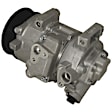 2012 Scion xB - 4-Piece Kit A/C Compressor, Front Exp Valve 31189; 6Seu1C; 7 Groove; Oring Seal Kit 132137; 651263; Condenser 3686C, With Clutch, 7-Groove Pulley, 2.4L 4Cyl, GPD OE Replacement
