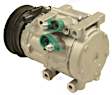 9642069 A/C Compressor Kit, 6-Groove Pulley, Includes (1) A/C Compressor, (1) A/C Accumulator, (1) A/C Expansion Valve, (1) A/C O-Ring and Gasket Seal Kit