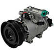 2013 Kia Forte Koup - 4-Piece Kit A/C Compressor, 6 Groove, DV13, All Seals For Air Conditioning, Desiccant, With Clutch, 6-Groove Pulley, 2.4L 4Cyl