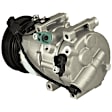 9642107 4-Piece Kit A/C Compressor, With Clutch, 6-Groove Pulley, 2.0L, 4Cyl, Includes (1) A/C Compressor, (1) Drier Desiccant Element, (1) A/C Expansion Valve and (1) A/C O-Ring and Gasket Seal Kit