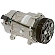 1998 Volkswagen Golf - 4-Piece Kit A/C Compressor, O-Ring Seal Kit 1321301; 7 Groove; Front Exp Valve 311259; 651161; Acum/Drier 11135; Sd7V16, With Clutch, 7-Groove Pulley, 2.0L 4Cyl