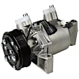 2014 Nissan Juke - 4-Piece Kit A/C Compressor, With Clutch, 6-Groove Pulley, 1.6L, includes (1) A/C Compressor and (1) A/C Service Kit (A/C Expansion Valve, A/C Receiver Drier, and A/C O-Ring and Gasket Seal Kit)