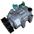9642184 A/C Compressor, With Clutch, 6-Groove Pulley, 3.3L, 6Cyl