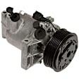 2015 Nissan Juke - 4-Piece Kit A/C Compressor, With Clutch, 7-Groove Pulley, 1.6L, includes (1) A/C Compressor and (1) A/C Service Kit (A/C Expansion Valve, A/C Receiver Drier, and A/C O-Ring and Gasket Seal Kit)
