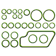 9642263 4-Piece Kit A/C Compressor, With Clutch, 6-Groove Pulley, 5.5L, 8Cyl, Includes (1) A/C Compressor, (1) A/C Receiver Drier, (1) A/C Expansion Valve and (1) A/C O-Ring and Gasket Seal Kit