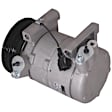9642282B A/C Compressor, With Clutch, 4-Groove Pulley, 2.4L, 4Cyl