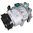 9642314A A/C Compressor, With Clutch, 6-Groove Pulley, 3.3L, 6Cyl