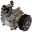 1998 Honda Prelude - 5-Piece Kit A/C Compressor, 6 Groove; Front Exp Valve 311308; O-Ring Seal Kit 1321278; Acum/Drier 111550; 6512266; Condenser 802C; Tra090, With Clutch, 6-Groove Pulley, 2.2L 4Cyl