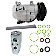 9642335 A/C Compressor, With Clutch, 6-Groove Pulley, 3.5L, 6Cyl