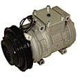 9642403 A/C Compressor, With Clutch, 5-Groove Pulley, 3.2L, 6Cyl