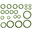 9642412 4-Piece Kit A/C Compressor, With Clutch, 6-Groove Pulley, 2.0L, 4Cyl, Includes (1) A/C Compressor, (1) Drier Desiccant Element, (1) A/C Expansion Valve and (1) A/C O-Ring and Gasket Seal Kit
