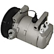 9642426A A/C Compressor, With Clutch, 4-Groove Pulley, 3.3L, 6Cyl, GPD OE Replacement