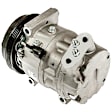 9642468A A/C Compressor, With Clutch, 4-Groove Pulley, 3.5L, 6Cyl, GPD OE Replacement