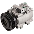 9642507A A/C Compressor, With Clutch, 6-Groove Pulley
