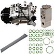9642522 4-Piece Kit A/C Compressor, With Clutch, 7-Groove Pulley, 3.5L, 6Cyl, Includes (1) A/C Compressor, (1) Drier Desiccant Element, (1) A/C Expansion Valve and (1) A/C O-Ring and Gasket Seal Kit