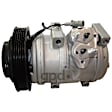 9642549A 4-Piece Kit A/C Compressor, With Clutch, 6-Groove Pulley, 1.8L, 4Cyl, GPD OE Replacement, Includes (1) A/C Compressor, (1) A/C Expansion Valve, (1) A/C O-Ring and Gasket Seal Kit and (1) A/C Condenser