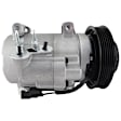 2018 Honda Ridgeline - 4-Piece Kit A/C Compressor, With Clutch, 6-Groove Pulley, 3.5L 6Cyl, Includes (1) A/C Compressor and (1) A/C Service Kit (A/C Expansion Valve, A/C O-Ring and Gasket Seal Kit, and Drier Desiccant Element)