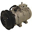 9642610 A/C Compressor, With Clutch, 5-Groove Pulley, 2.4L, 4Cyl