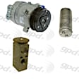 2000 Daewoo Nubira - 3-Piece Kit A/C Compressor, 651116; Front Exp Valve 31135; Acum/ Drier 111706; Without Rapid Seal, With Clutch, 6-Groove Pulley, 2.0L 4Cyl,  Includes (1) A/C Compressor and (1) A/C Service Kit (A/C Expansion Valve and A/C Receiver Drier)