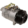 9642671A 4-Piece Kit A/C Compressor, With Clutch, 6-Groove Pulley, GPD OE Replacement, Includes (1) A/C Compressor, (1) A/C Expansion Valve, (1) A/C O-Ring and Gasket Seal Kit and (1) A/C Condenser