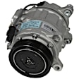 9642786 A/C Compressor, With Clutch, 6-Groove Pulley, 2.0L, 4Cyl