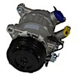 9642789A A/C Compressor, With Clutch, 6-Groove Pulley, 2.0L, 4Cyl