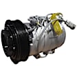 9642899A A/C Compressor, With Clutch, 6-Groove Pulley, GPD OE Replacement