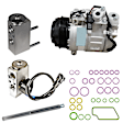 9642999 A/C Compressor, With Clutch, 6-Groove Pulley