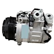 9642999 A/C Compressor, With Clutch, 6-Groove Pulley