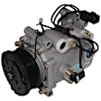 2002 Mitsubishi Galant - 4-Piece Kit A/C Compressor, 6 Groove, O-Ring Seal Kit 1321298, Acum/Drier 1411567, 6511683, Msc90C, Front Exp Valve 3411347, 4 Wire Connector, With Clutch, 6-Groove Pulley, 3.0L 6Cyl