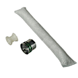 9643130 A/C Compressor Kit, Includes (1) A/C Compressor, (1) A/C Accumulator, (1) A/C Expansion Valve, (1) A/C O-Ring and Gasket Seal Kit