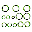 2006 Subaru Baja - 4-Piece Kit A/C Compressor, Acum/Drier 111656; O-Ring Seal Kit 1321338; 6512253; Front Exp Valve 311328, With Clutch, 4-Groove Pulley, 2.5L 4Cyl