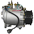 2004 Acura TSX - 4-Piece Kit A/C Compressor, With Clutch, 7-Groove Pulley, 2.4L 4Cyl, GPD OE Replacement Includes (1) A/C Compressor, (1) A/C Condenser, and (1) A/C Service Kit (A/C Expansion Valve and A/C O-Ring and Gasket Seal Kit)