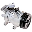 2005 Scion xA - 3-Piece Kit A/C Compressor, From 01/2005; Acum/ Drier 1411623; No Seal Kit; Front Exp Valve 3411344; 6512481, With Clutch, 4-Groove Pulley, 1.5L 4Cyl, Includes (1) A/C Compressor and (1) A/C Service Kit (A/C Expansion Valve and Drier Desicca