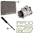 9643236B A/C Compressor, With Clutch, 6-Groove Pulley, 5.5L, 8Cyl