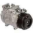 9643317A A/C Compressor, With Clutch, 7-Groove Pulley, 3.5L, 6Cyl, GPD OE Replacement