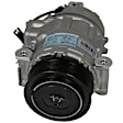9644400 4-Piece Kit A/C Compressor, With Clutch, 8-Groove Pulley, 3.0L, 6Cyl, Includes (1) A/C Compressor, (1) Drier Desiccant Element, (1) A/C Expansion Valve and (1) A/C O-Ring and Gasket Seal Kit