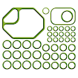 2004 Toyota Sequoia - 6-Piece Kit A/C Compressor, With Rear Air Conditioning; 6 Groove; Oring Seal Kit 132123; Rear Exp Valve 341119; 6511656; Acum/ Drier 141165; Front Exp Valve 3411421; Condenser 3042C; 10S20C, With Clutch, 6-Groove Pulley, 4.7L 8Cyl