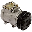 9644782A A/C Compressor, With Clutch, 6-Groove Pulley, 3.0L, 6Cyl, GPD OE Replacement