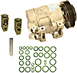 9644793 A/C Compressor Kit, Includes (1) A/C Compressor, (1) A/C Accumulator, (1) A/C Orifice Tube, (1) A/C O-Ring and Gasket Seal Kit