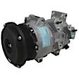 9644804A A/C Compressor, With Clutch, 7-Groove Pulley, 2.4L, 4Cyl, GPD OE Replacement