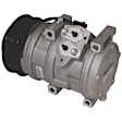 9644858 A/C Compressor, With Clutch, 6-Groove Pulley