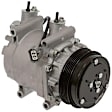 2007 Honda Fit - 4-Piece Kit A/C Compressor, With Clutch, 5-Groove Pulley, 1.5L 4Cyl, GPD OE Replacement Includes (1) A/C Compressor, (1) A/C Condenser, and (1) A/C Service Kit (A/C Expansion Valve and A/C O-Ring and Gasket Seal Kit)