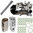 9645053 A/C Compressor, With Clutch, 7-Groove Pulley, 3.5L, 6Cyl