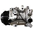 9645053 A/C Compressor, With Clutch, 7-Groove Pulley, 3.5L, 6Cyl