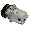 2007 Nissan Frontier - 4-Piece Kit A/C Compressor, 6 Groove; Oring Seal Kit 1321282; Front Exp Valve 31137; 6512322; Condenser 3331C; Cr1, With Clutch, 6-Groove Pulley, 2.5L 4Cyl, GPD OE Replacement